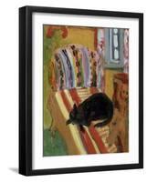 The Living Room, 1920-Ernst Ludwig Kirchner-Framed Giclee Print