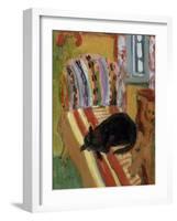 The Living Room, 1920-Ernst Ludwig Kirchner-Framed Giclee Print