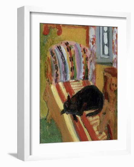 The Living Room, 1920-Ernst Ludwig Kirchner-Framed Giclee Print