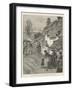 The Llanerch Colliery Explosion, at Abersychan, Monmouthshire, Bringing Home the Dead-null-Framed Giclee Print