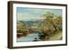 The Lledr Valley, Capel Curig-William Henry Mander-Framed Giclee Print