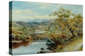 The Lledr Valley, Capel Curig-William Henry Mander-Stretched Canvas