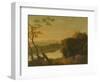 The Ller Valley, North Wales-Richard Wilson-Framed Giclee Print