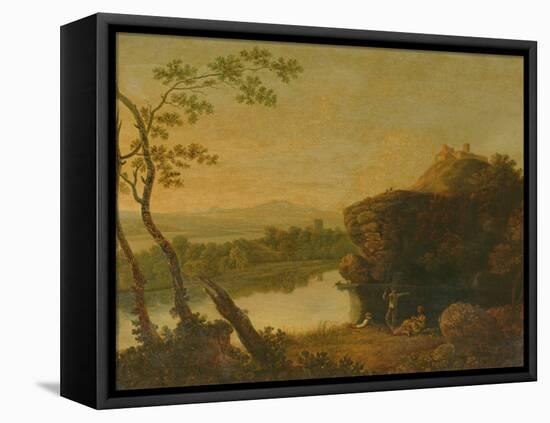 The Ller Valley, North Wales-Richard Wilson-Framed Stretched Canvas