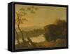 The Ller Valley, North Wales-Richard Wilson-Framed Stretched Canvas
