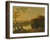 The Ller Valley, North Wales-Richard Wilson-Framed Giclee Print