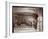 The Lobby and Registration Desk at the Hotel Victoria, 1900 or 1901-Byron Company-Framed Giclee Print