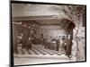 The Lobby and Registration Desk at the Hotel Victoria, 1900 or 1901-Byron Company-Mounted Giclee Print