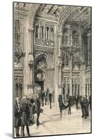 The Lobby of the House of Commons, C1910-null-Mounted Giclee Print