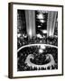 The Lobby of the Metropolitan Opera, Lincoln Center, New York City, 1960's-null-Framed Photo