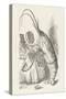 The Lobster at His Toilet-John Tenniel-Stretched Canvas