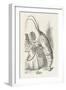 The Lobster at His Toilet-John Tenniel-Framed Photographic Print