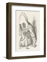 The Lobster at His Toilet-John Tenniel-Framed Photographic Print