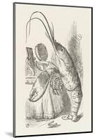 The Lobster at His Toilet-John Tenniel-Mounted Photographic Print