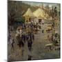 The Local Festival, 1932-Ludovico Caveleri-Mounted Giclee Print