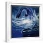 The Loch Ness Monster Attacks a Fisherman-null-Framed Giclee Print