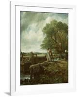 The Lock, 1824-John Constable-Framed Giclee Print