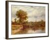 The Lock at Dedham-Friedrich Overbeck-Framed Giclee Print