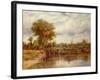 The Lock at Dedham-Friedrich Overbeck-Framed Giclee Print