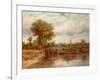 The Lock at Dedham-Friedrich Overbeck-Framed Giclee Print