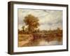 The Lock at Dedham-Friedrich Overbeck-Framed Giclee Print