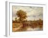 The Lock at Dedham-Friedrich Overbeck-Framed Giclee Print