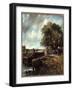 The Lock. Painting by John Constable (1776-1837), 1824. Oil on Canvas. Dim: 1,42 X 1,20M. Privee Co-John Constable-Framed Giclee Print