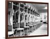 The Locker Room of the Brooklyn Dodgers-null-Framed Photographic Print