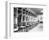 The Locker Room of the Brooklyn Dodgers-null-Framed Photographic Print