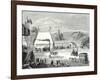 The Locomotive Contest in Liverpool in October 1829-null-Framed Giclee Print