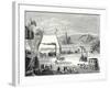 The Locomotive Contest in Liverpool in October 1829-null-Framed Giclee Print