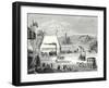 The Locomotive Contest in Liverpool in October 1829-null-Framed Giclee Print