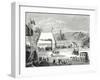 The Locomotive Contest in Liverpool in October 1829-null-Framed Giclee Print