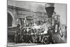 The Locomotive that Pulled the Funeral Train of Abraham Lincoln-null-Mounted Giclee Print