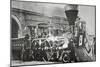 The Locomotive that Pulled the Funeral Train of Abraham Lincoln-null-Mounted Giclee Print