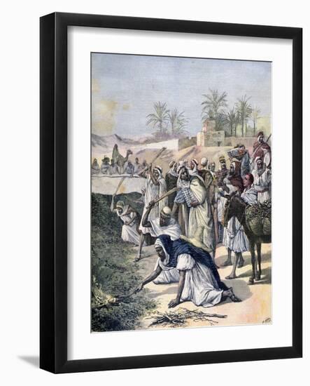 The Locust Plague, Algeria, 1891-Henri Meyer-Framed Giclee Print