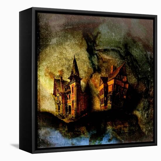 The Lodge-Katherine Sanderson-Framed Stretched Canvas