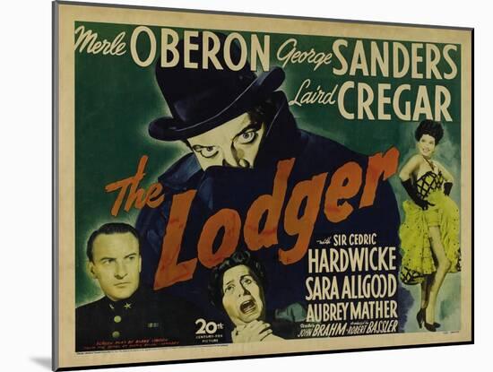 The Lodger, 1944-null-Mounted Art Print