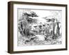 The Log House 'Idaho, Near Ringwood, Hampshire, 1898-Edward William Charlton-Framed Giclee Print