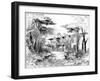 The Log House 'Idaho, Near Ringwood, Hampshire, 1898-Edward William Charlton-Framed Giclee Print