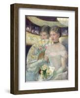 The Loge, 1882-Mary Cassatt-Framed Art Print