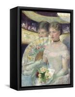 The Loge, 1882-Mary Cassatt-Framed Stretched Canvas