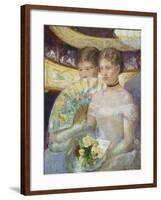 The Loge, 1882-Mary Cassatt-Framed Giclee Print