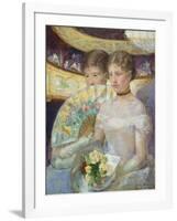 The Loge, 1882-Mary Cassatt-Framed Giclee Print