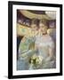 The Loge, 1882-Mary Cassatt-Framed Giclee Print