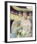 The Loge, c.1878-1880-Mary Stevenson Cassatt-Framed Premium Giclee Print