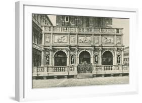 The Loggia of the Bell Tower in Venice, 1886, Italy-Jacques Callot-Framed Giclee Print