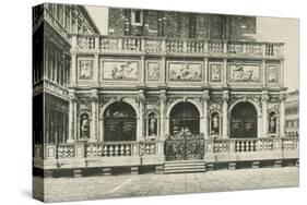 The Loggia of the Bell Tower in Venice, 1886, Italy-Jacques Callot-Stretched Canvas