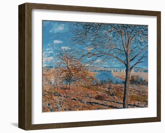 The Loing, 1881-Alfred Sisley-Framed Giclee Print