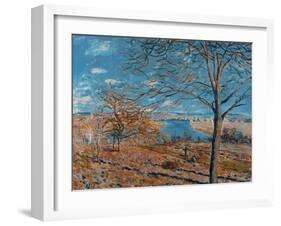 The Loing, 1881-Alfred Sisley-Framed Giclee Print